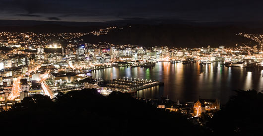 Wellington from Mt Victoria - Neil Gordon